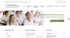 Desktop Screenshot of hourglasseducation.com